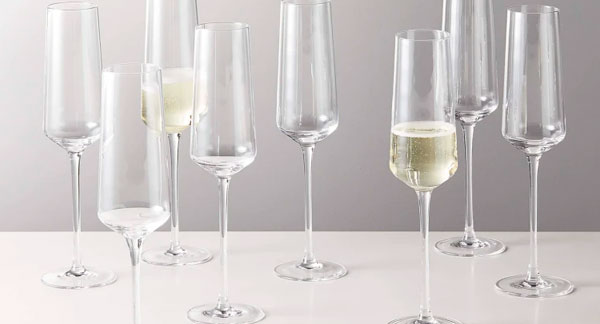 Набор бокалов для шампанского 4 штуки