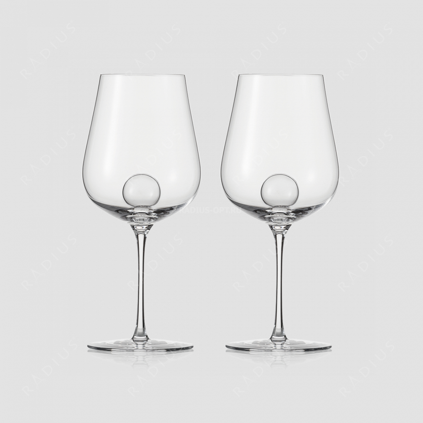 Набор бокалов для белого вина CHARDONNAY, ручная работа, объем 441 мл, 2 шт, серия Air Sense, ZWIESEL GLAS, Германия