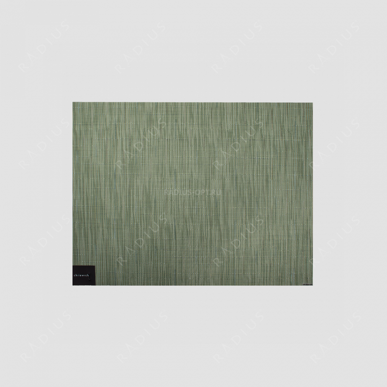 Салфетка подстановочная, жаккардовое плетение, винил, (36х48) Spring Green, серия Bamboo, CHILEWICH, США