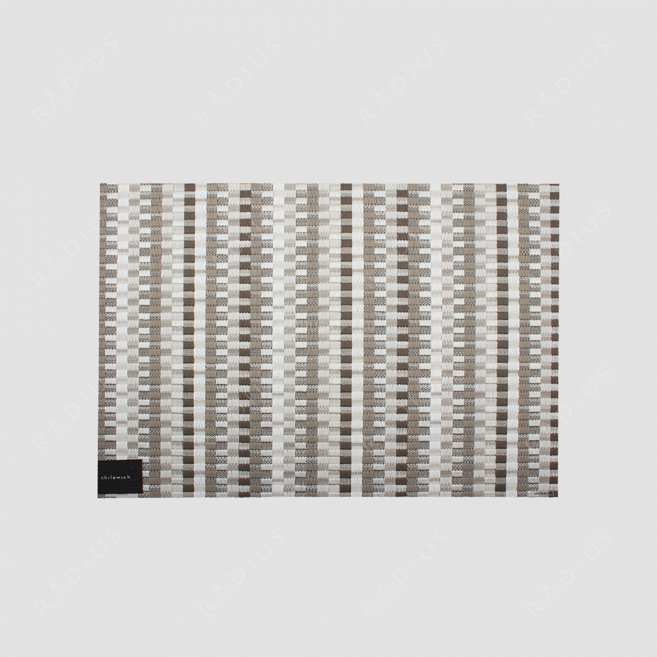 Салфетка подстановочная, жаккардовое плетение, винил, разм. 36х48, Pebble, серия Heddle, CHILEWICH, США